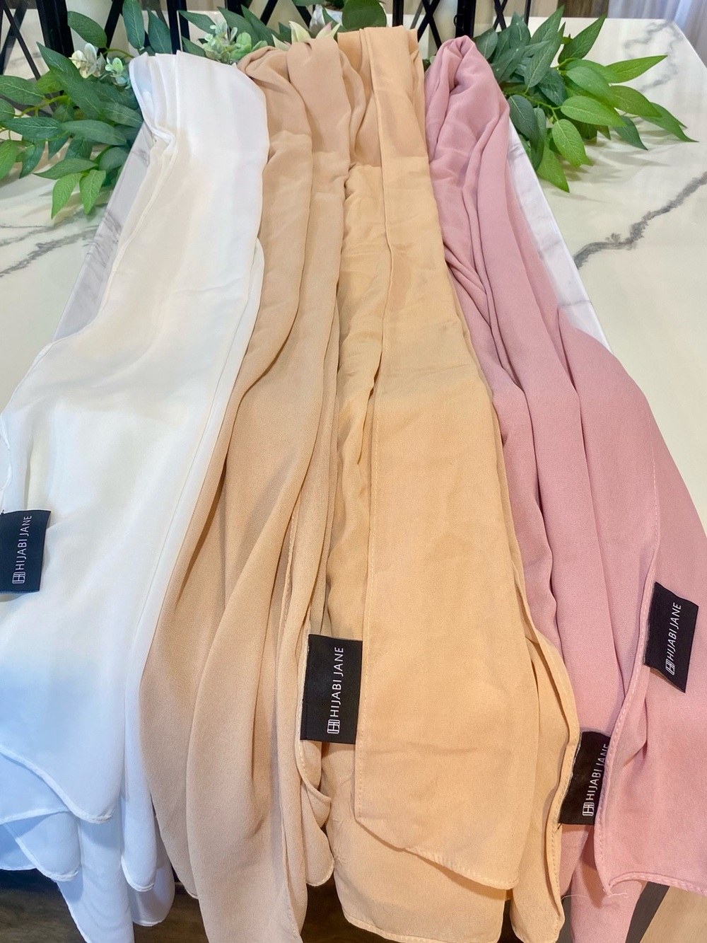 Variety Of HijabiJane Chiffon Headscarves Or Shawls